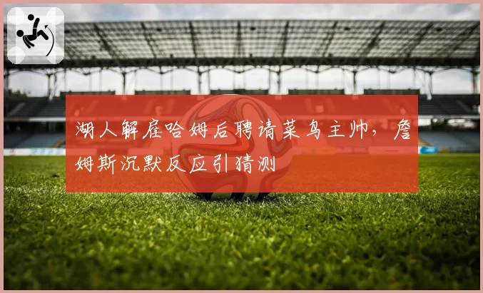 湖人解雇哈姆后聘请菜鸟主帅，詹姆斯沉默反应引猜测
